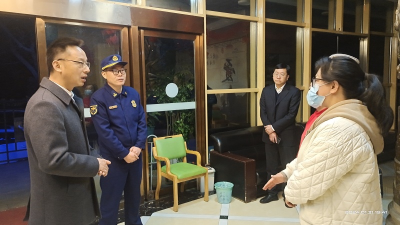 攀枝花市領導檢查壽樂康安全生產工作